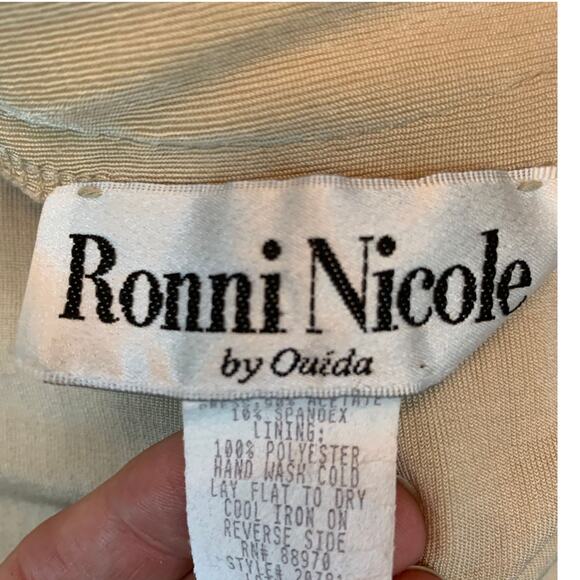 Vintage Ronni Nicole Dressy Open Front Cardigan - Picture 4 of 4